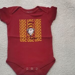 USC Baby One Piece - Red